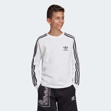 ADIDAS ORIGINALS Shirt in Weiß: Vorderseite