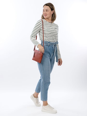 Borsa a spalla ' E&N Emma ' di Emily & Noah in lilla: frontale
