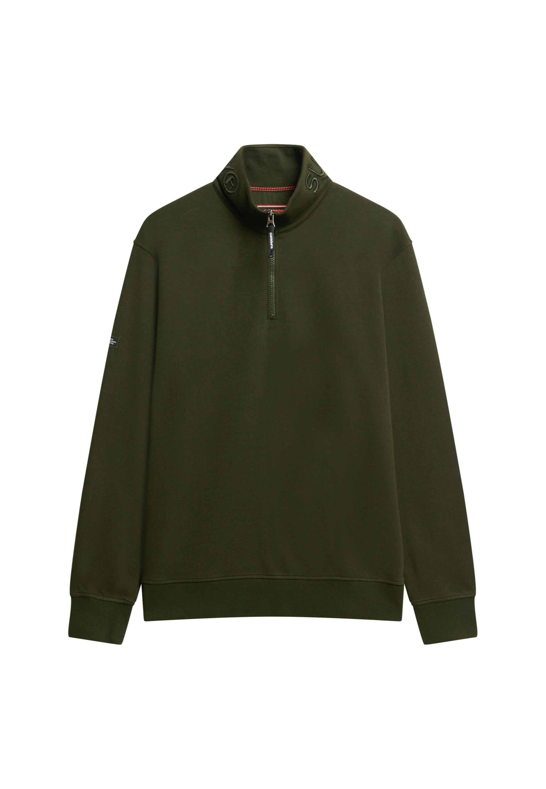Sweat-shirt Superdry en vert : devant