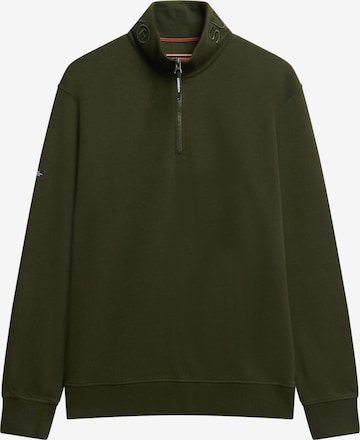 Superdry Sweatshirt in Groen: voorkant