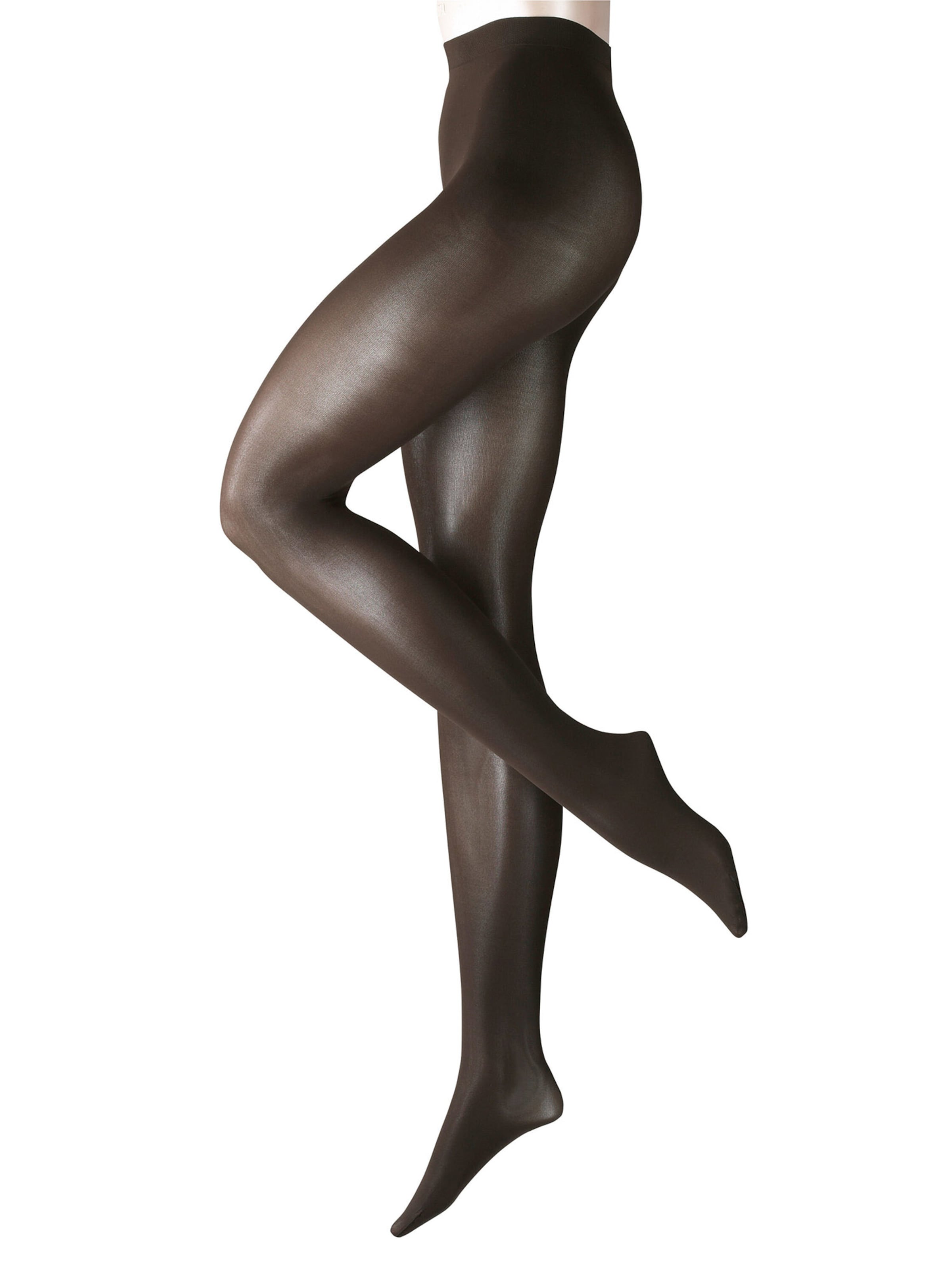 FALKE Fine tights in Brown: front
