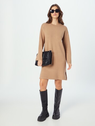 VERO MODA Knit dress 'GOLD' in Beige