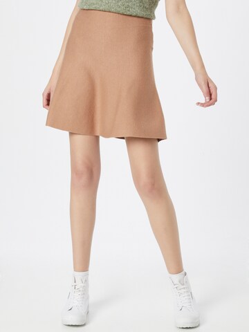 ONLY Skirt 'NEW DALLAS' in Beige: front