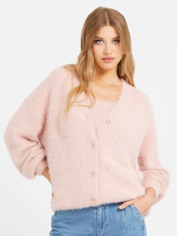 GUESS Sweater in Pink: front