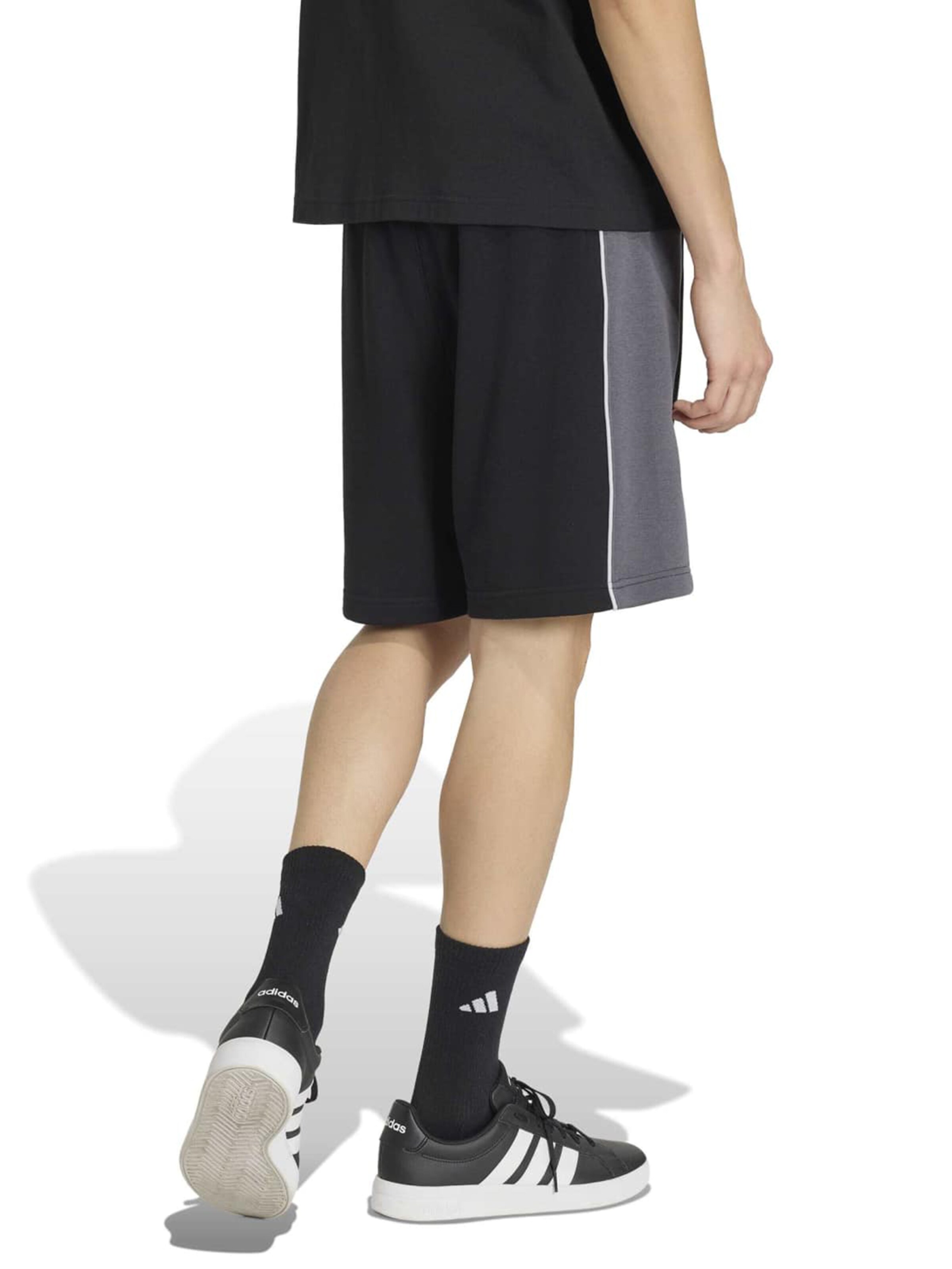 juoda ADIDAS SPORTSWEAR Standartinis Sportinės kelnės