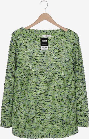 Emilia Lay Sweater & Cardigan in 4XL in Green: front
