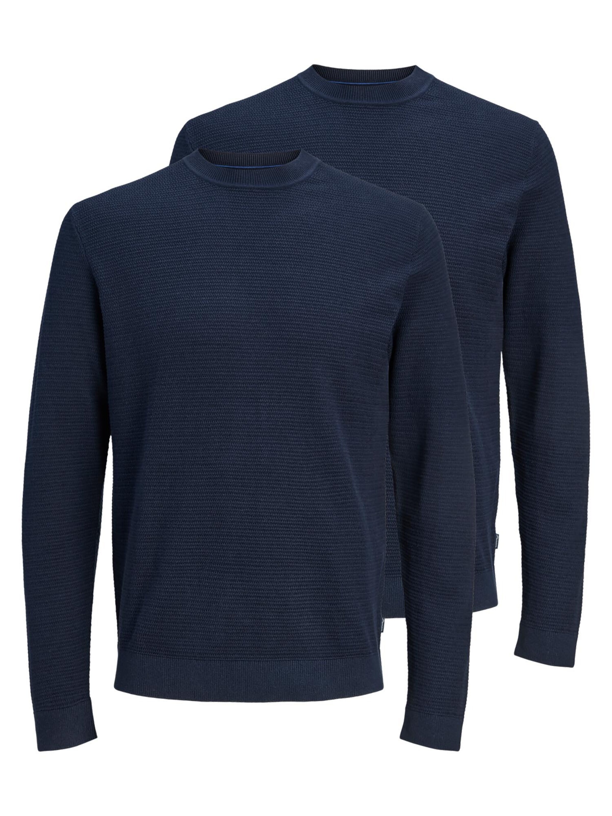 JACK & JONES Sweater 'Bluriley' in Blue: front