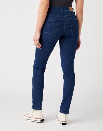 WRANGLER Slimfit Jeans in Blau