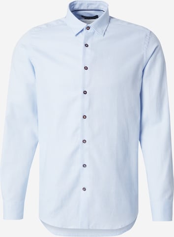 bugatti Regular Fit Paita värissä sininen: etupuoli
