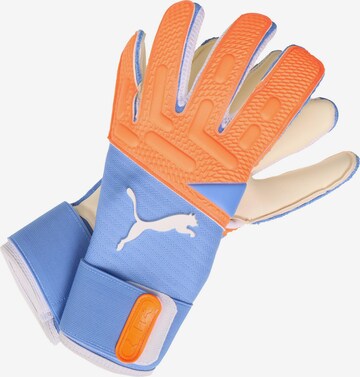 Guanti sportivi 'FUTURE Pro Hybrid' di PUMA in arancione: frontale