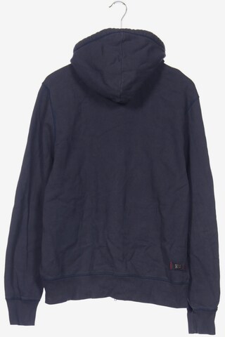 SANSIBAR Sweatshirt & Zip-Up Hoodie in L in Blue
