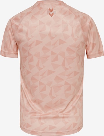 T-Shirt fonctionnel Hummel en rose