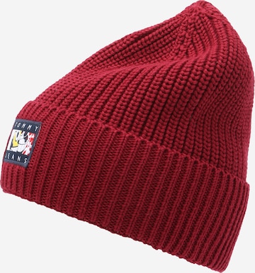 Tommy Jeans Čiapky - Červená: predná strana