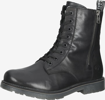 REMONTE Schnürstiefelette in Schwarz: predná strana