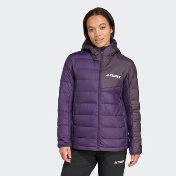 ADIDAS TERREX Outdoorjacke in Lila: Vorderseite