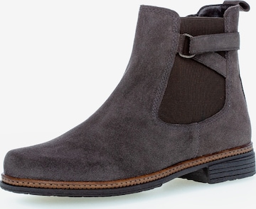 GABOR Chelsea Boots in Grey: front