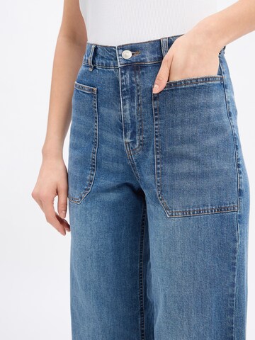 Marie Lund Regular Jeans in Blau