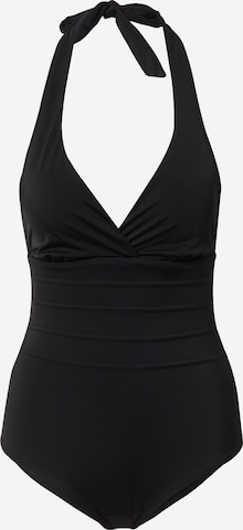 MAGIC Bodyfashion Bustier Badeanzug in Schwarz: predná strana