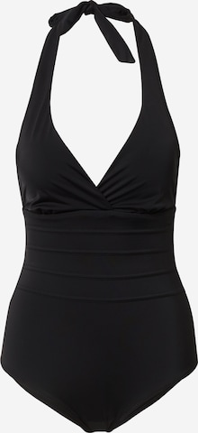 MAGIC Bodyfashion Bralette Swimsuit in Black: front