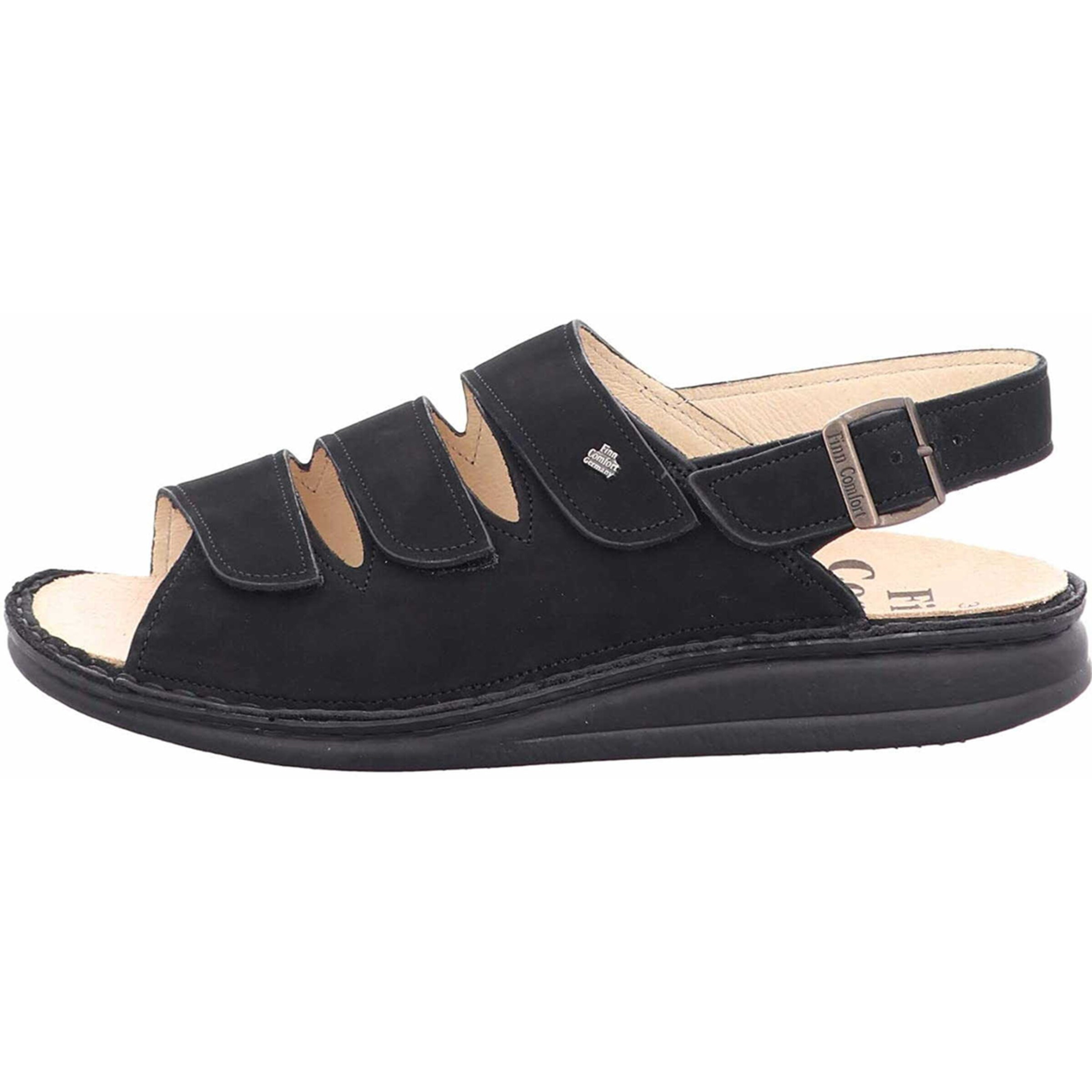 Finn Comfort Sandale 'Sylt' in Schwarz