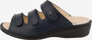 Finn Comfort Pantolette 'PISA' in Blau: Vorderseite