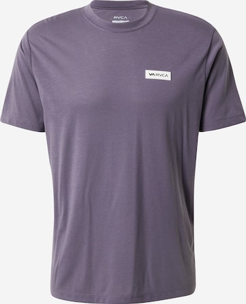 T-Shirt fonctionnel RVCA en violet : devant