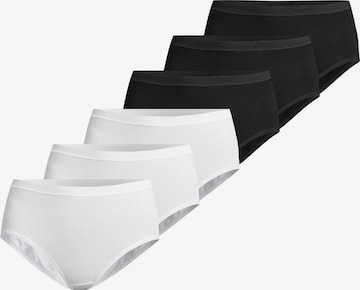 CON-TA Panty 'Feinripp' in Mixed colors: front