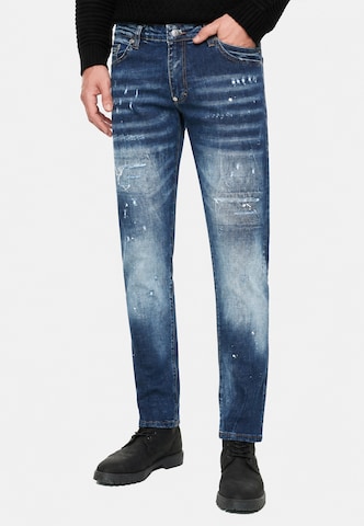 Rusty Neal Slim fit Jeans in Blue: front