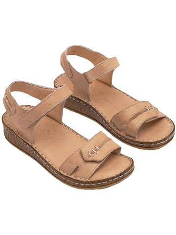 Limoya Sandaal 'Leone' in Beige