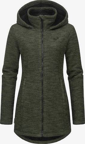 Ragwear - Cárdigan 'Leysha' en verde: frente