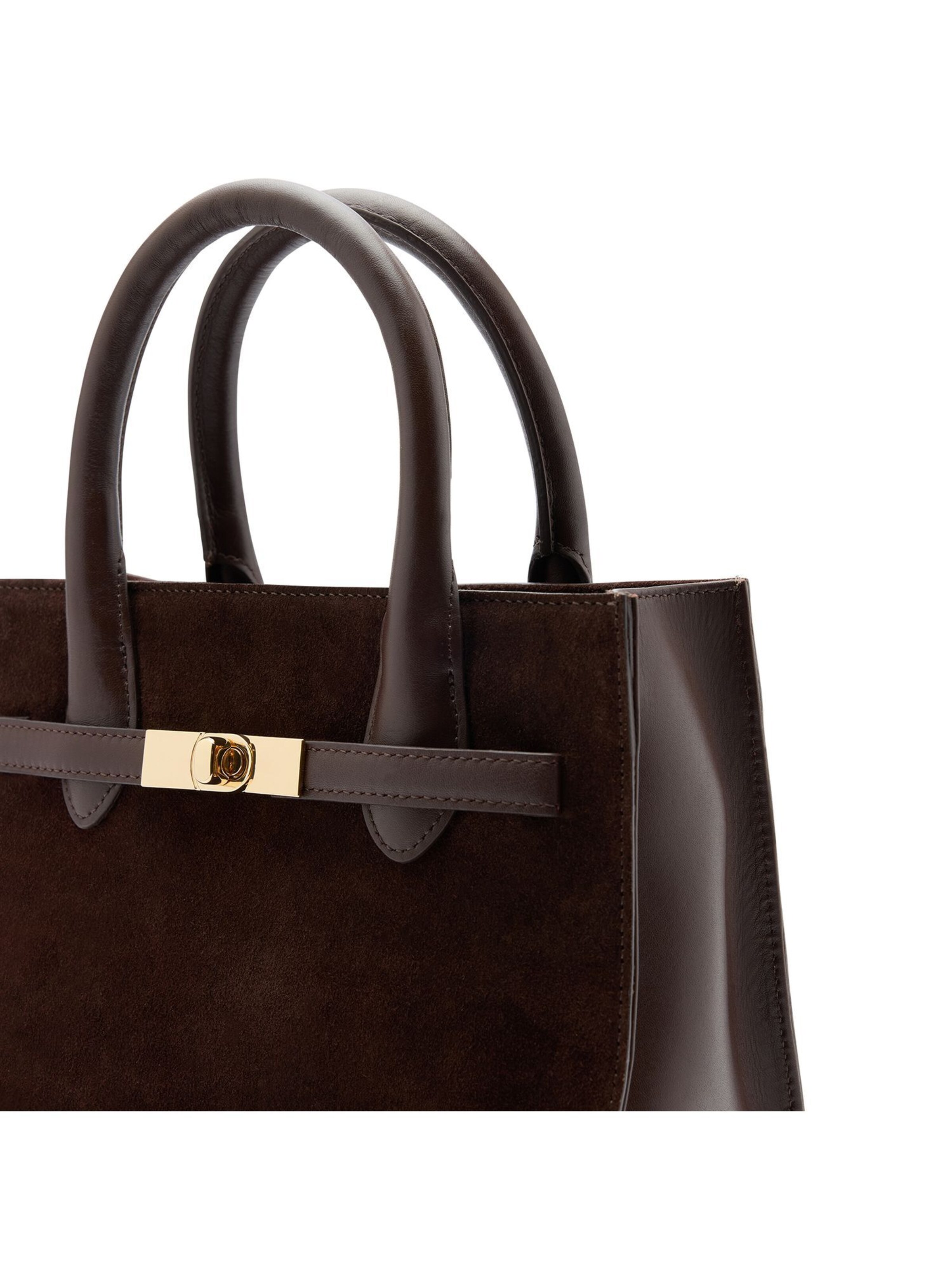 MANFIELD Handtaschen in Braun