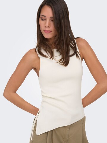 Top 'ONLMilo' di ONLY in bianco