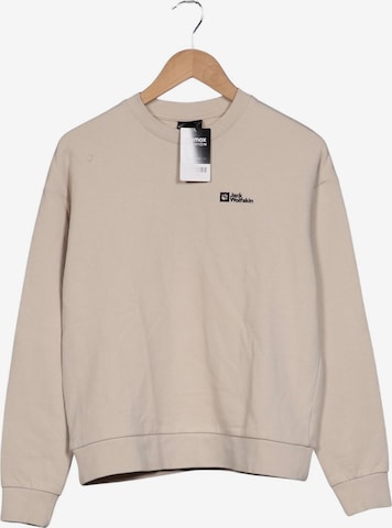 JACK WOLFSKIN Sweater L in Beige: Vorderseite