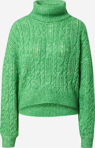 Pull-over QS en vert : devant