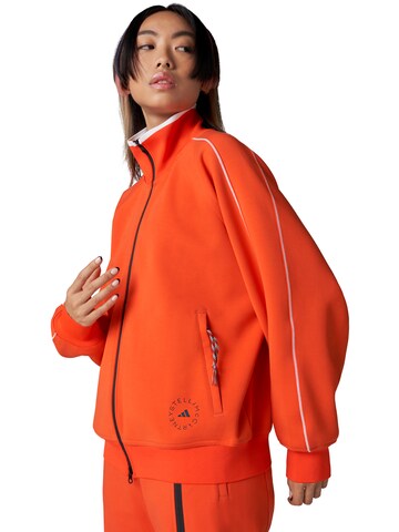 Giacca per l'allenamento di ADIDAS BY STELLA MCCARTNEY in arancione: frontale