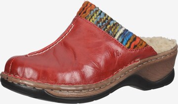 JOSEF SEIBEL Clogs in Rood: voorkant