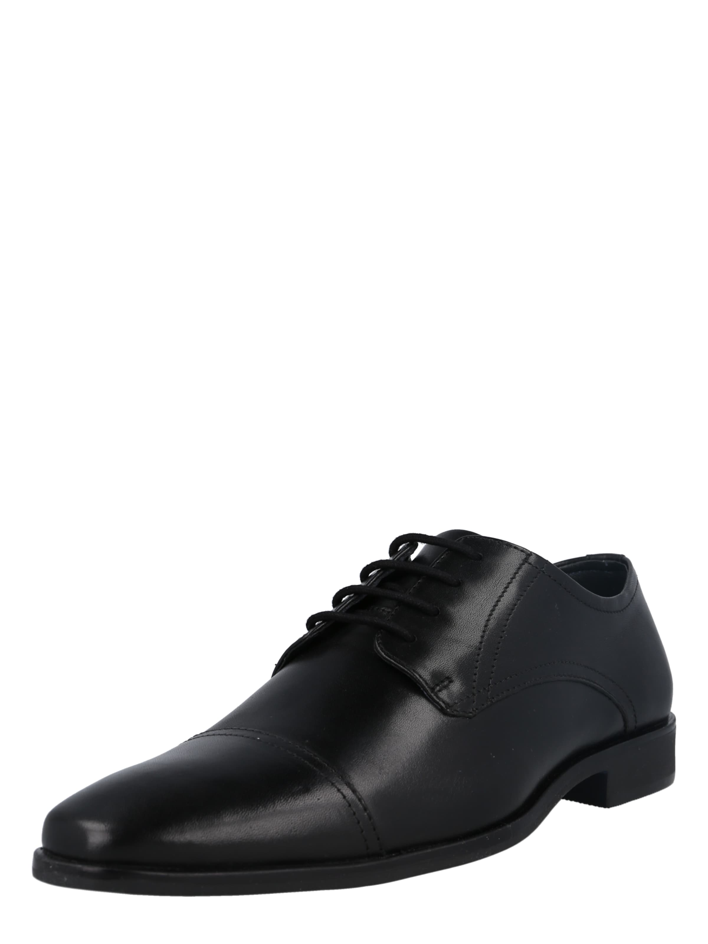 ABOUT YOU Lace-Up Shoes 'David' in Black: front