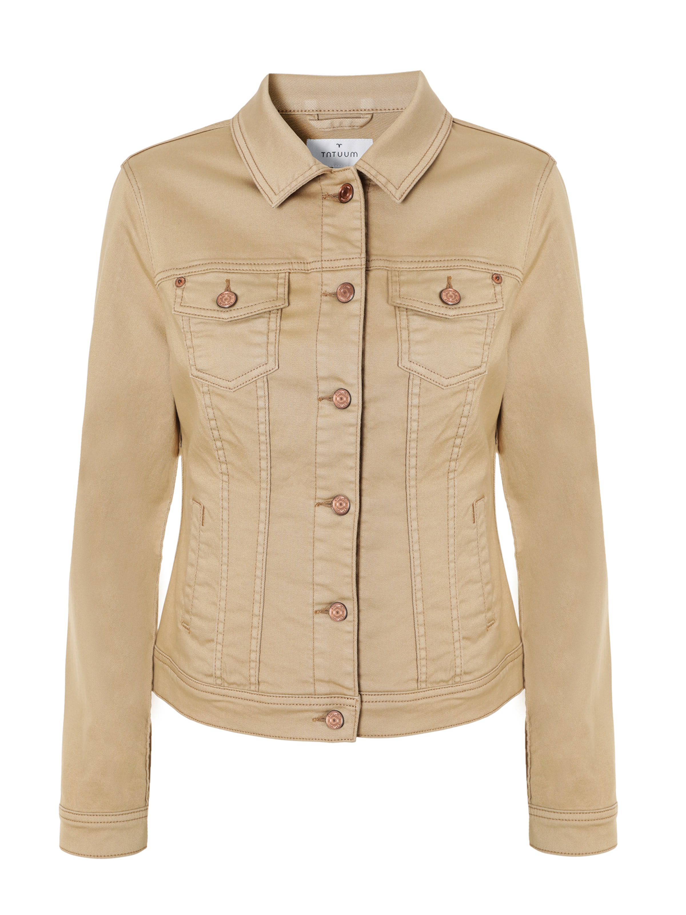 TATUUM Φθινοπωρινό και ανοιξιάτικο μπουφάν 'Beska 2' σε μπεζ: μπροστά