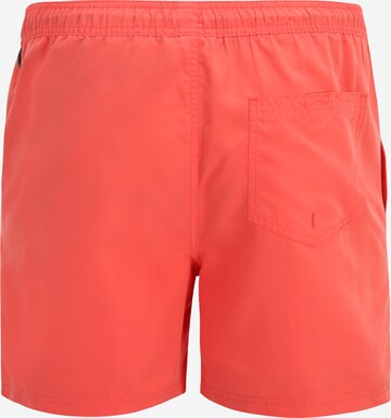 JACK & JONES Zwemshorts 'Fiji' in Oranje