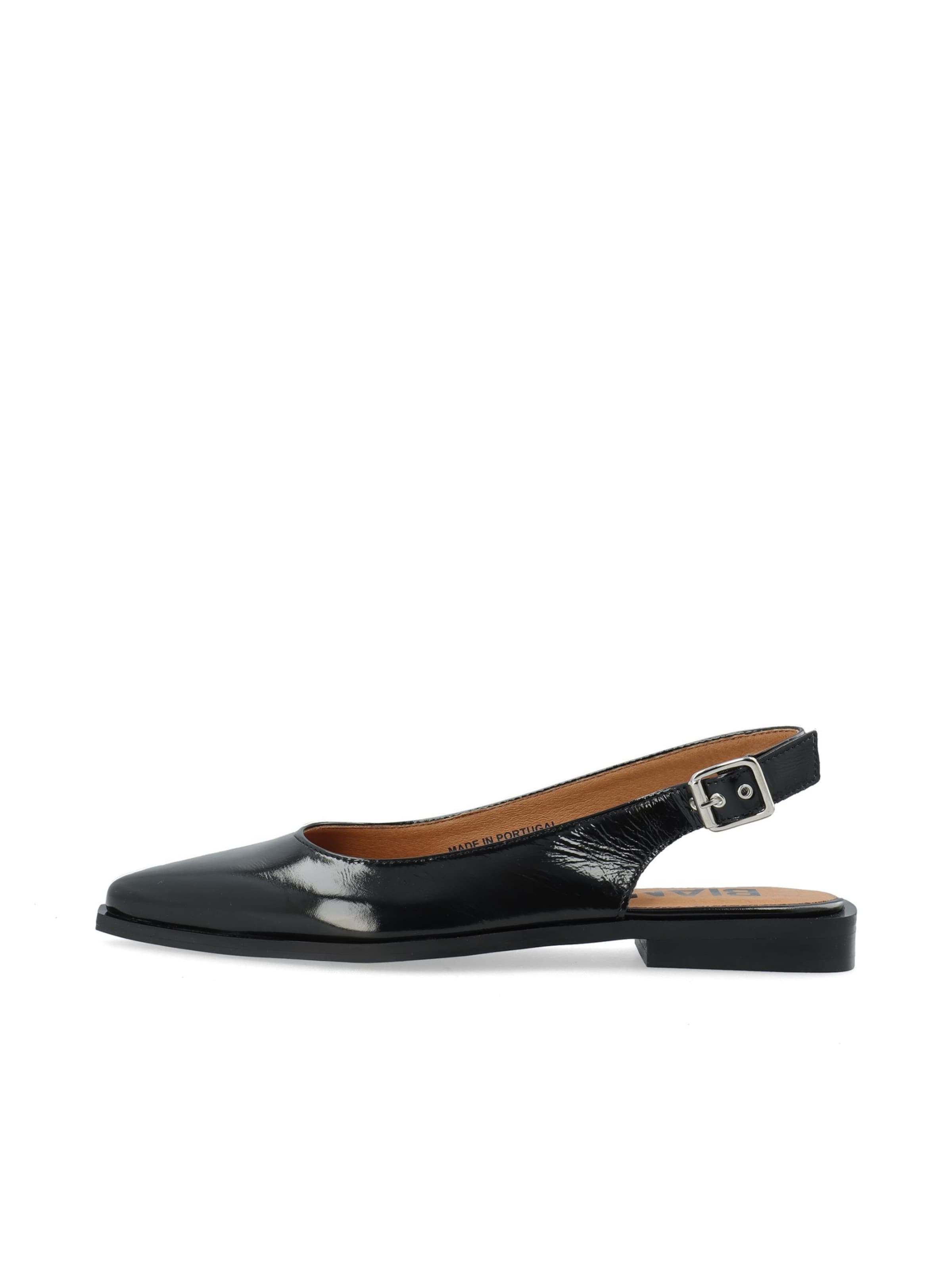 Bianco Slingback pumps 'Victoria' in Black: front