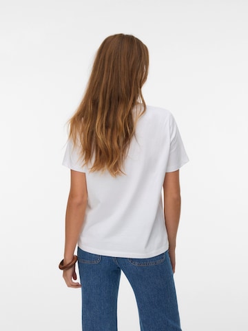 VERO MODA Tričko 'VMPAULINA' – bílá