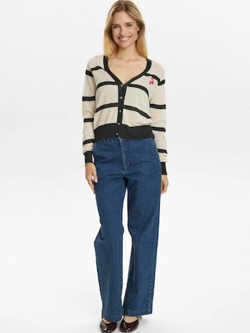 NÜMPH Strickjacke 'NUSLITTA' in Beige