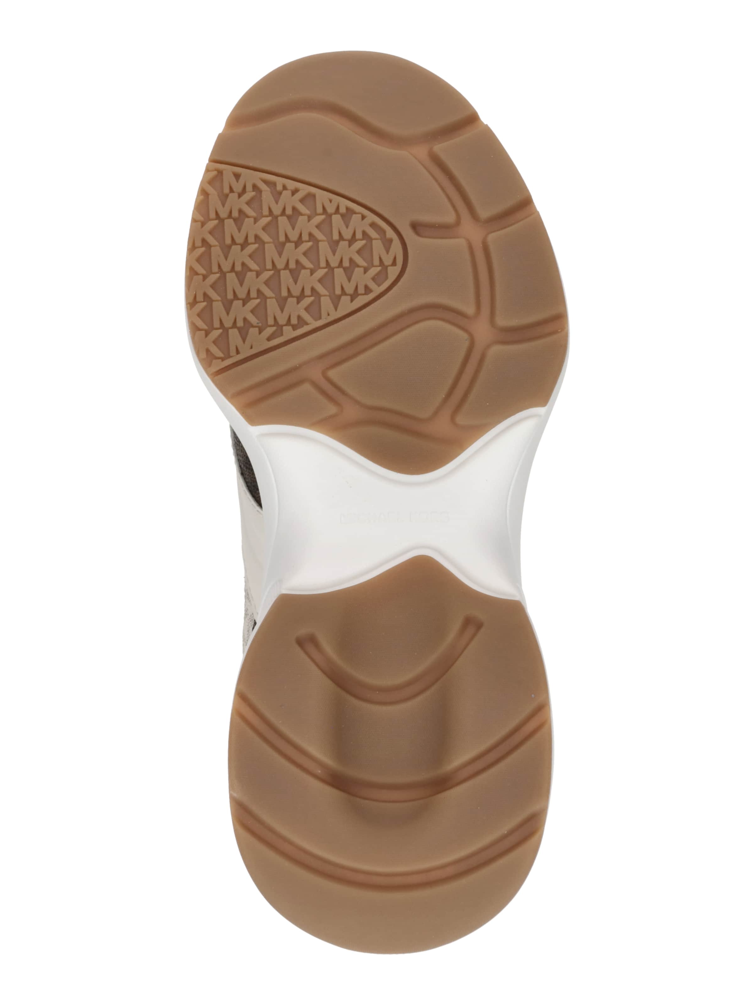 MICHAEL Michael Kors Σνίκερ χαμηλό 'ZUMA' σε καφέ