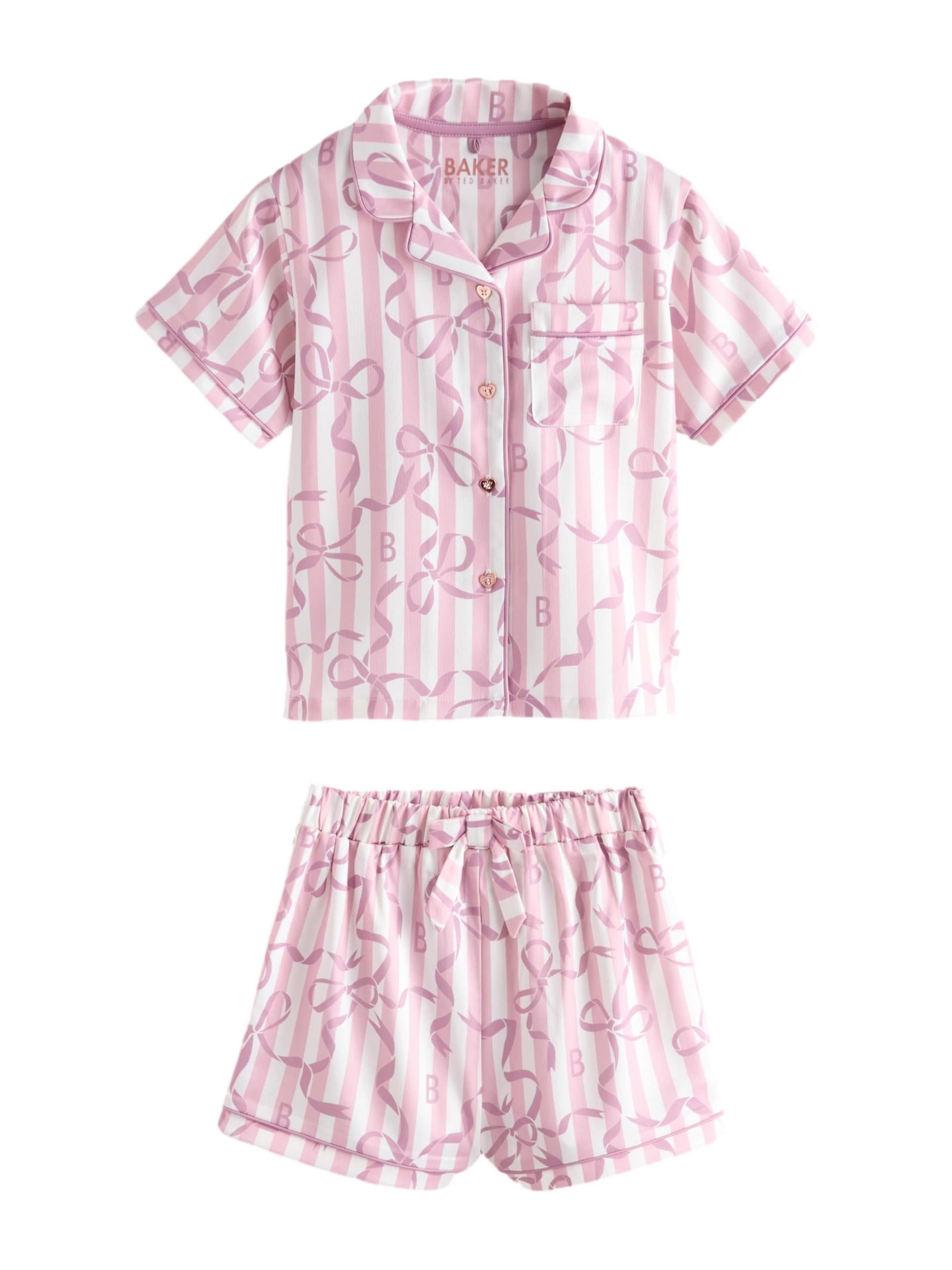 Baker by Ted Baker Пижама в Ярко-розовый: спереди