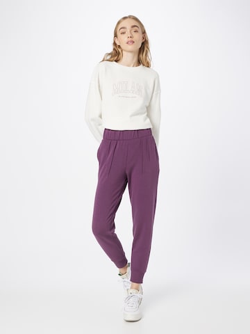 Effilé Pantalon de sport 'PALMER ' Marika en violet
