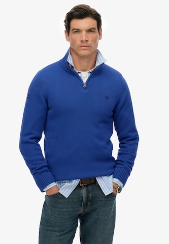 Superdry Trui in Zwart: voorkant