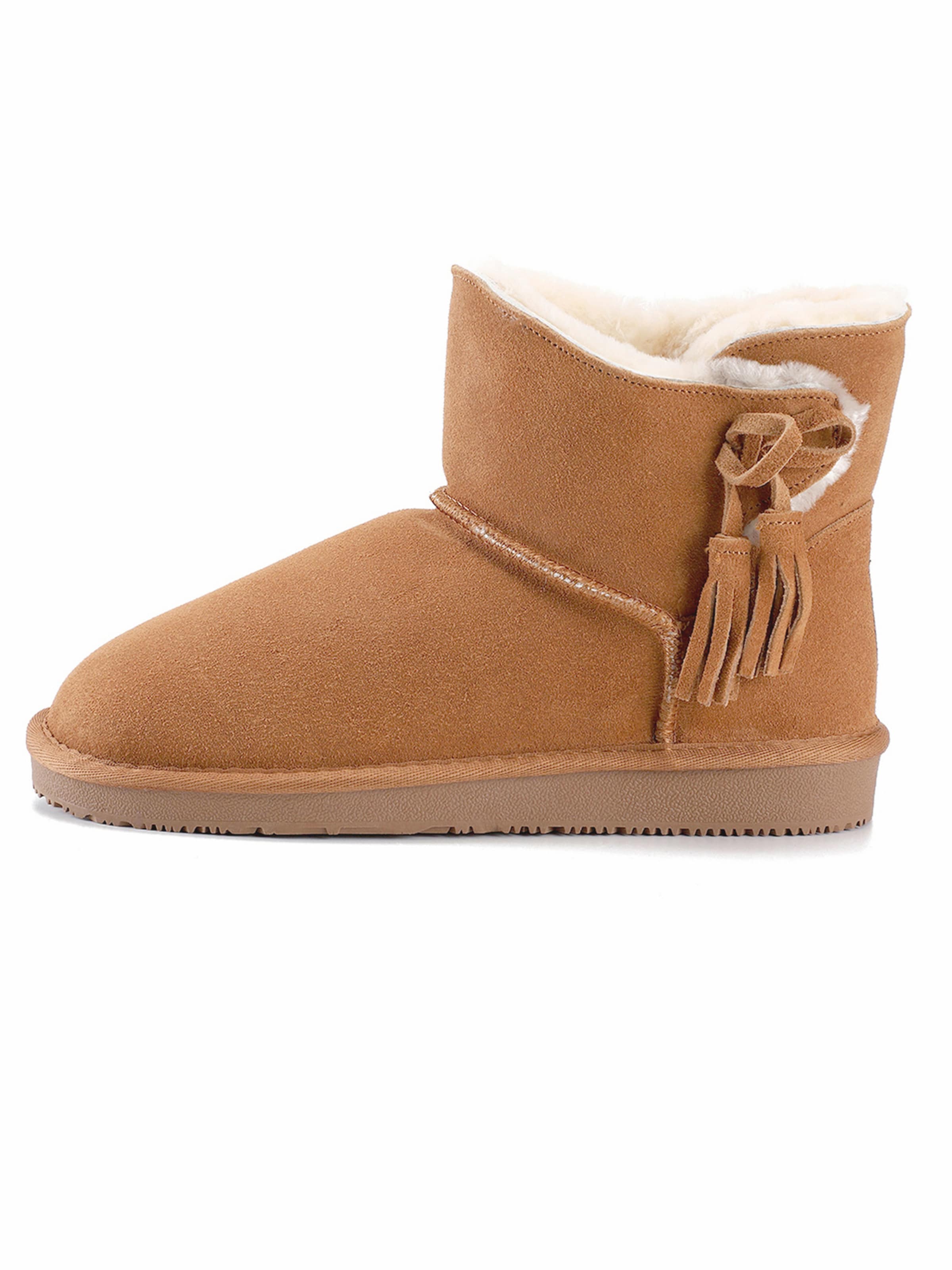 Bocanci de zăpadă 'Belinda' de la Gooce pe maro: față