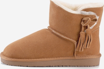 Gooce - Botas de nieve 'Belinda' en marrón: frente