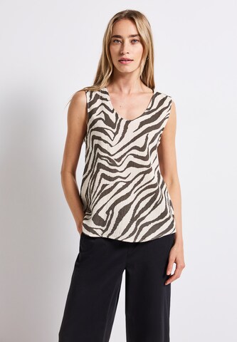 STREET ONE Blouse in Brown: front