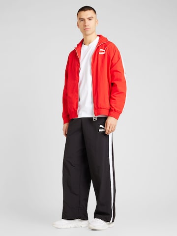 PUMA Loosefit Broek 'T7' in Zwart